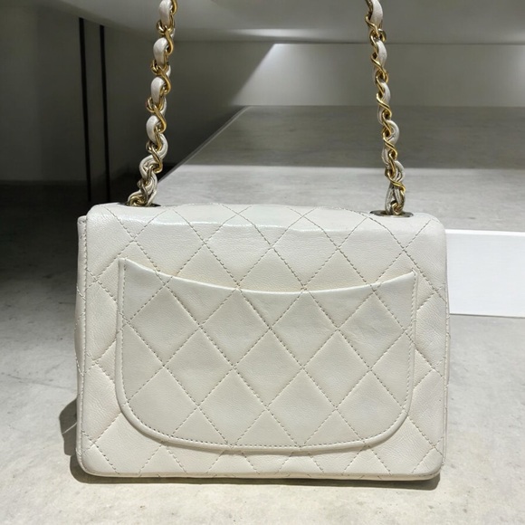 2004’ Vintage CHANEL Quilted Mini Square Flap Bag - Picture 5 of 16